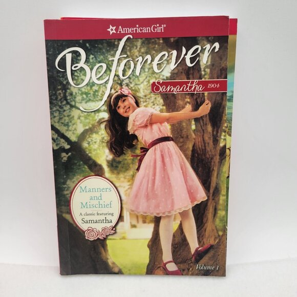 American Girl Book Lot Beforever Character KAYA * CAROLINE * SAMANTHA * NANEA * - Picture 4 of 12
